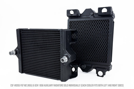 CSF 8355 High-Performance Auxiliary Radiator For BMW F87 M2 & Gen 1 B58