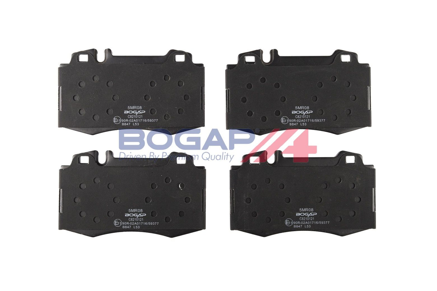 BOGAP C8210121 Brake Pad Set, Disc Brake | ML Performance Car Parts
