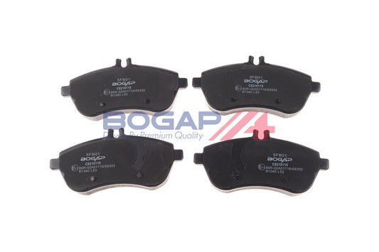 BOGAP C8210115 Brake Pad Set, Disc Brake | ML Performance Car Parts