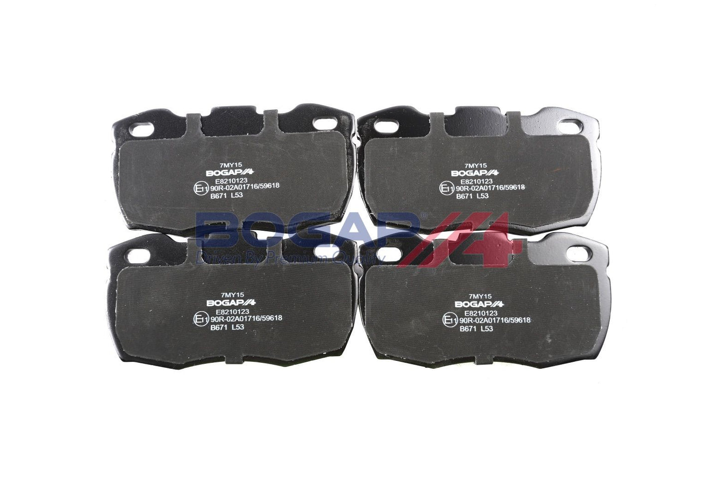 BOGAP E8210123 Brake Pad Set, Disc Brake | ML Performance Car Parts