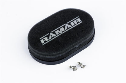 Ramair RS2V2-247-401 Carburettor Foam Air Filter with Baseplate to fit SU HIF6, HIF44 1.7in - 25mm Internal Height