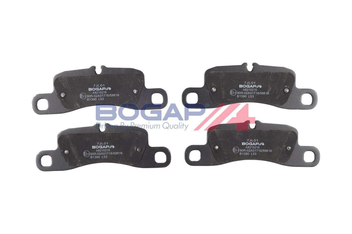 BOGAP A8210216 Brake Pad Set, Disc Brake | ML Performance Car Parts
