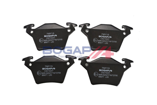 BOGAP C8210247 Brake Pad Set, Disc Brake | ML Performance Car Parts