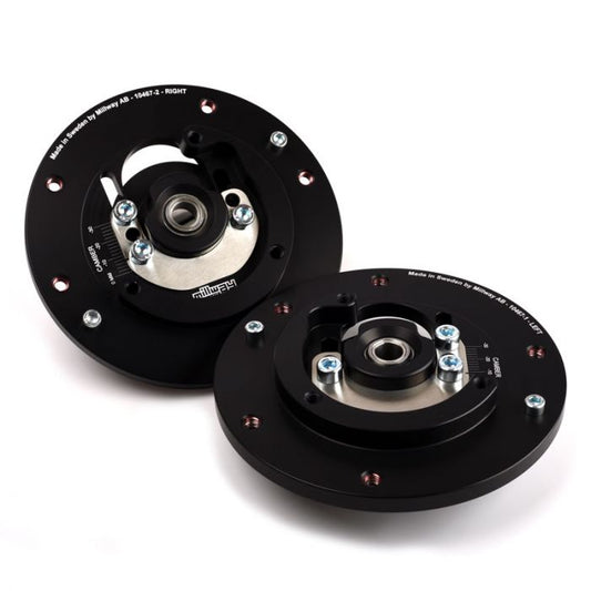 Millway Motorsport MW90467-U Adjustable Camber Plates (F8X M2C/M3/M4 AND F2X/F3X 1/2/3/4 Series with M Strut Brace)