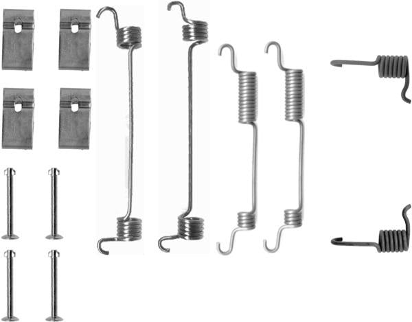 TEXTAR 97013500 Brake Shoe Fitting Kit