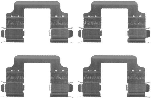 TEXTAR 82073600 Brake Pad Fitting Kit