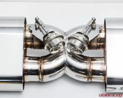 Vivid Racing VR-991.2-170P VRP Valvetronic Exhaust System Polished Tips Porsche 991.2 Carrera 3.0T