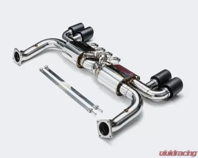 Vivid Racing VR-991.2-170P VRP Valvetronic Exhaust System Polished Tips Porsche 991.2 Carrera 3.0T