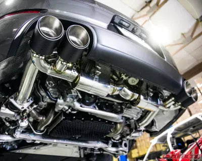 Vivid Racing VR-991.2-170P VRP Valvetronic Exhaust System Polished Tips Porsche 991.2 Carrera 3.0T