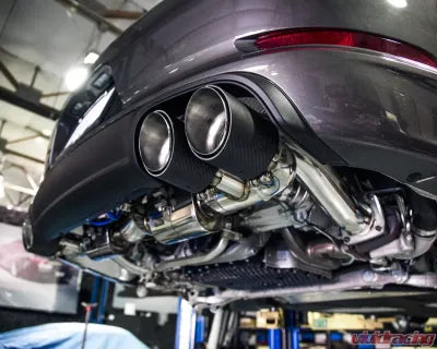 Vivid Racing VR-991.2-170P VRP Valvetronic Exhaust System Polished Tips Porsche 991.2 Carrera 3.0T