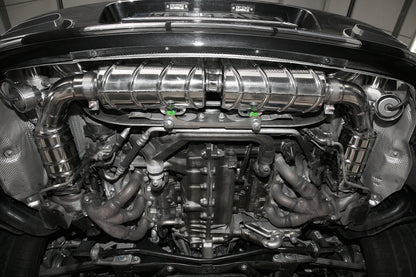 Capristo 02PO01103002 Porsche 997.1 Turbo/S/GT2/2RS Valved Exhaust with 250 Cell Sports Cats (CES3) 