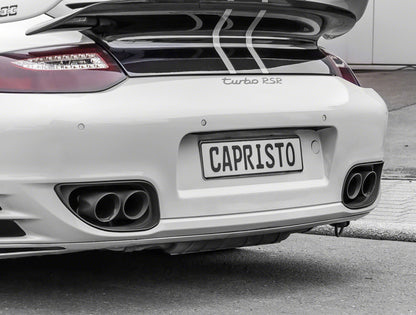 Capristo 02PO01203003 Porsche 997.2 Turbo/S Valved Exhaust with 250 Cell Sports Cats (CES3) 