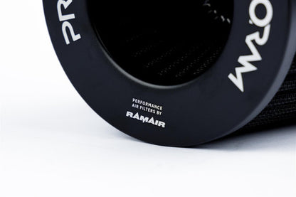 Ramair PRK-126-BK Performance Pleated Induction Kit for 2.3 Ecoboost Ford Mustang - Black Hose