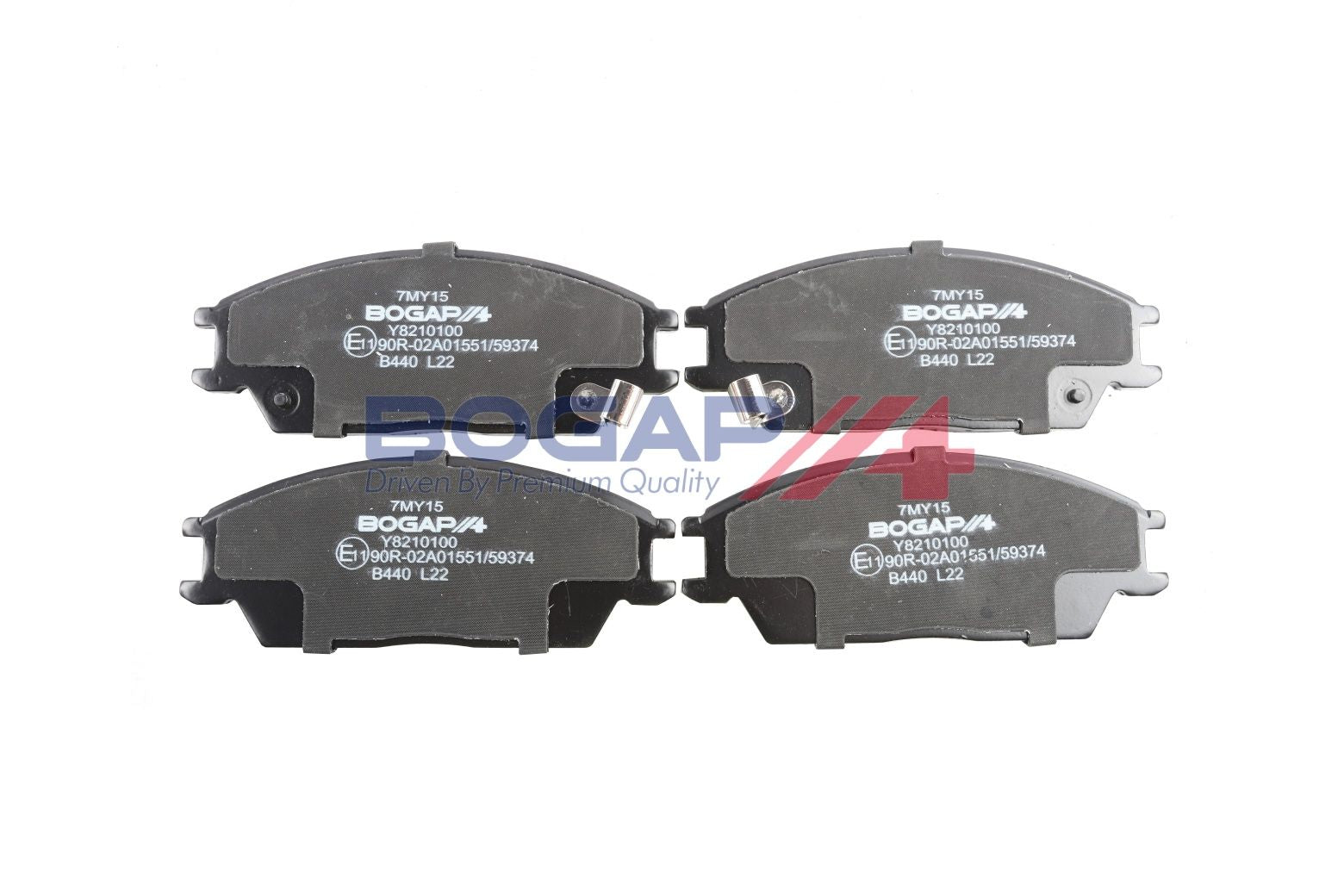 BOGAP Y8210100 Brake Pad Set, Disc Brake | ML Performance Car Parts