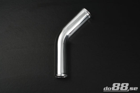 DO88 AB45G57 Aluminium pipe 45 degree 2,25'' (57mm)