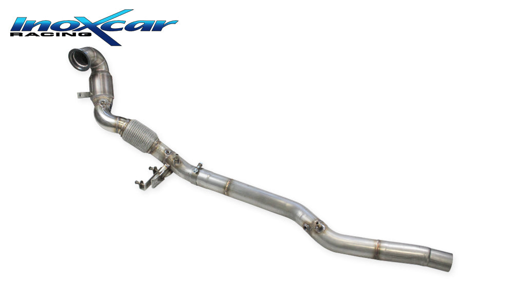 InoXcar AFTT.05.CAT AUDI TT (Type 8S) 45TFSI 2.0 (245cv) Catalyst Replacement Pipe (Delete The Originale Cat And GPF) With Cat 200 Cpsi 1 | ML Performance UK Car Parts