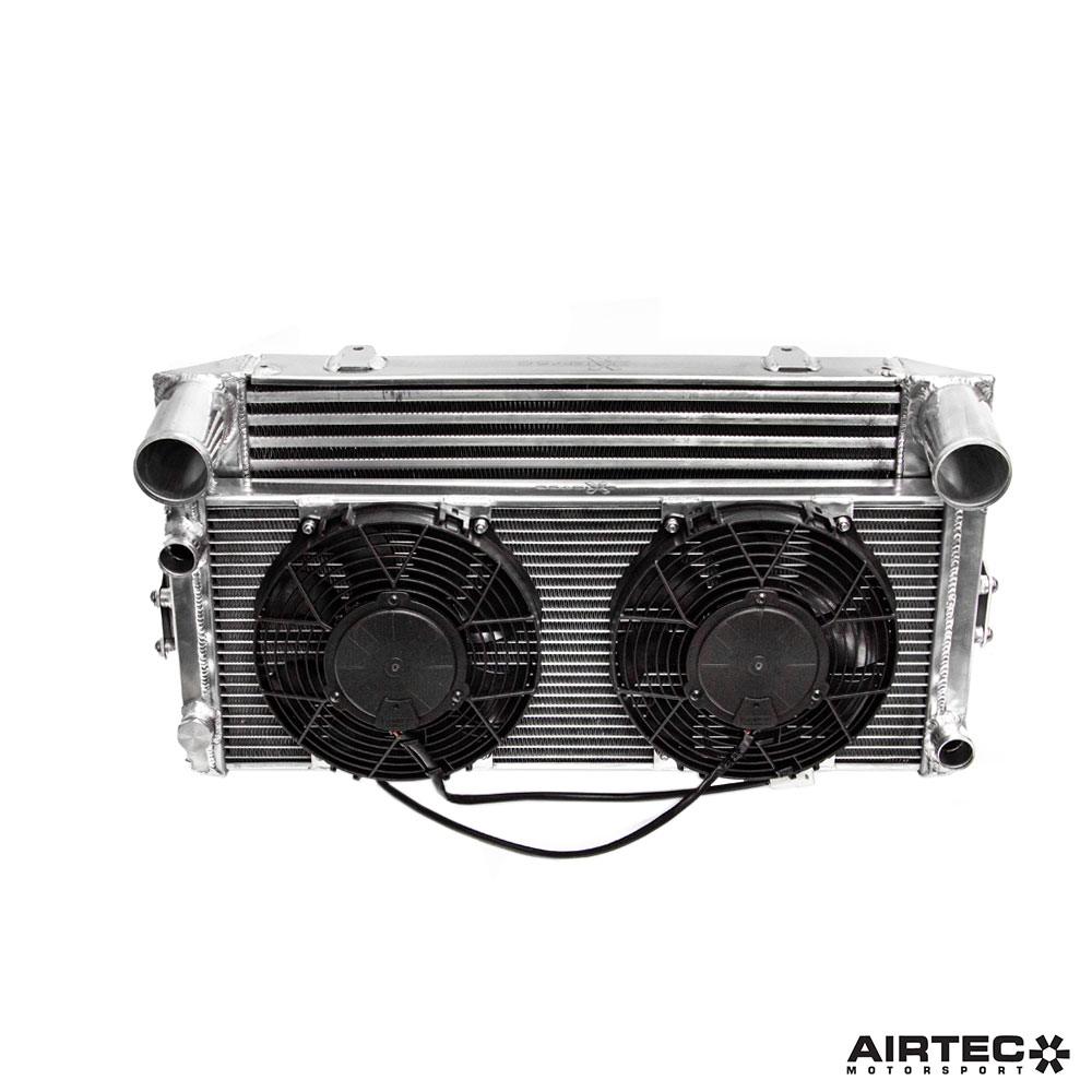 AIRTEC ATINTFO17 Motorsport Intercooler and Radiator Combination - Includes Fans - Silver Finish for Mk1 Mk2 Escorts