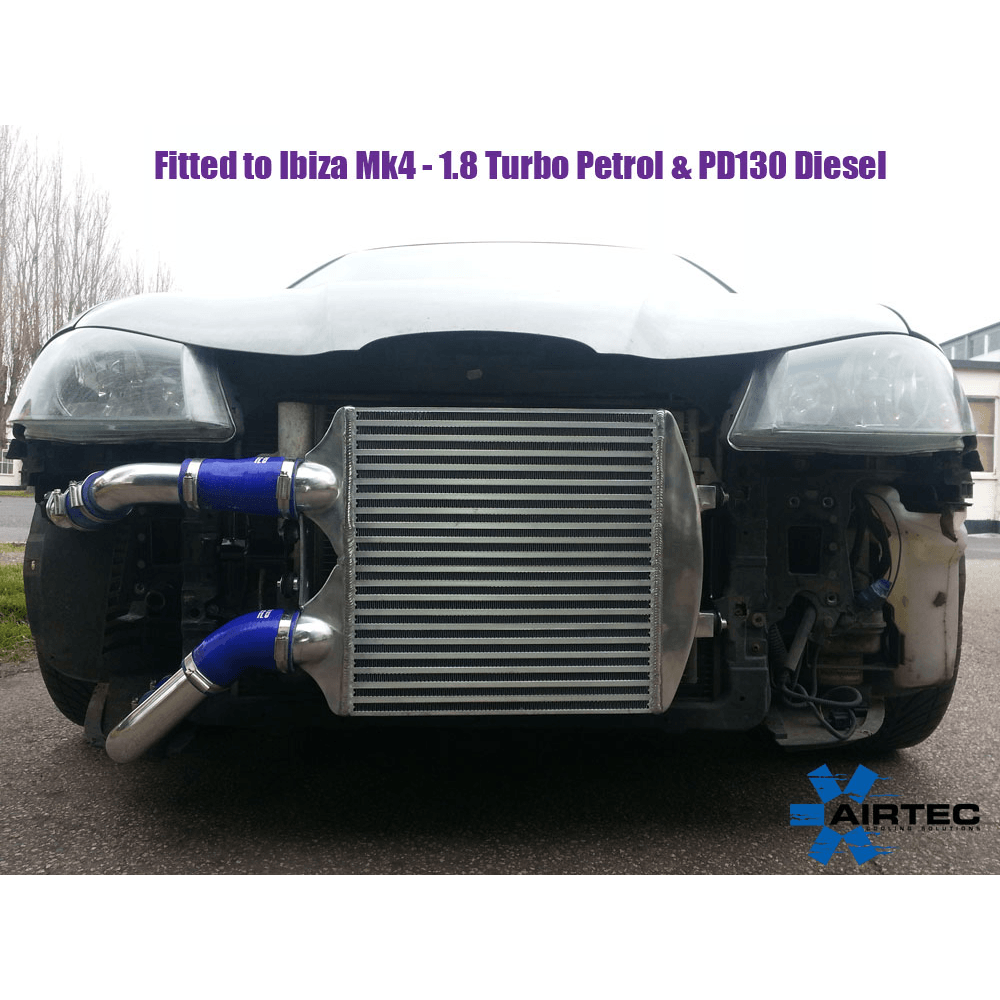 Airtec ATINTVAG5 Front Mount Intercooler Upgrade for Skoda Fabia VRS, SEAT Ibiza Mk4 and VW Polo 1.9 PD130 Diesel