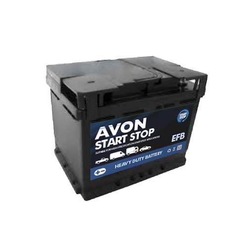 027EFB AVON BATTERY S-STOP 12V 60AH 640CCA EFB