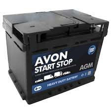 027AGM AVON BATTERY S-STOP 12V 60AH 680CCA AGM