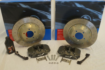 Alcon BKR3659A40(E10) 343mm Race: Rear Brake Kit: Evo X