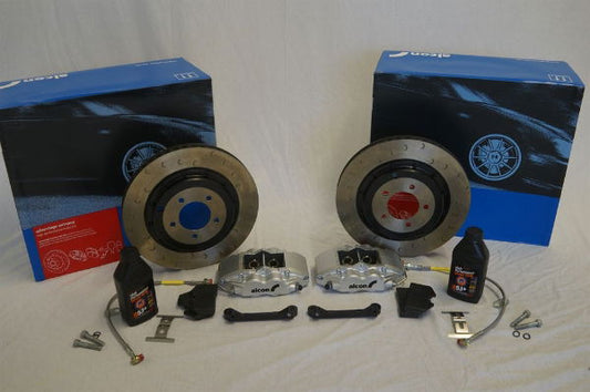 Alcon R36A07-22F7D 343mm Rear Brake Kit: Subaru Impreza STi (MY08 / MY09)