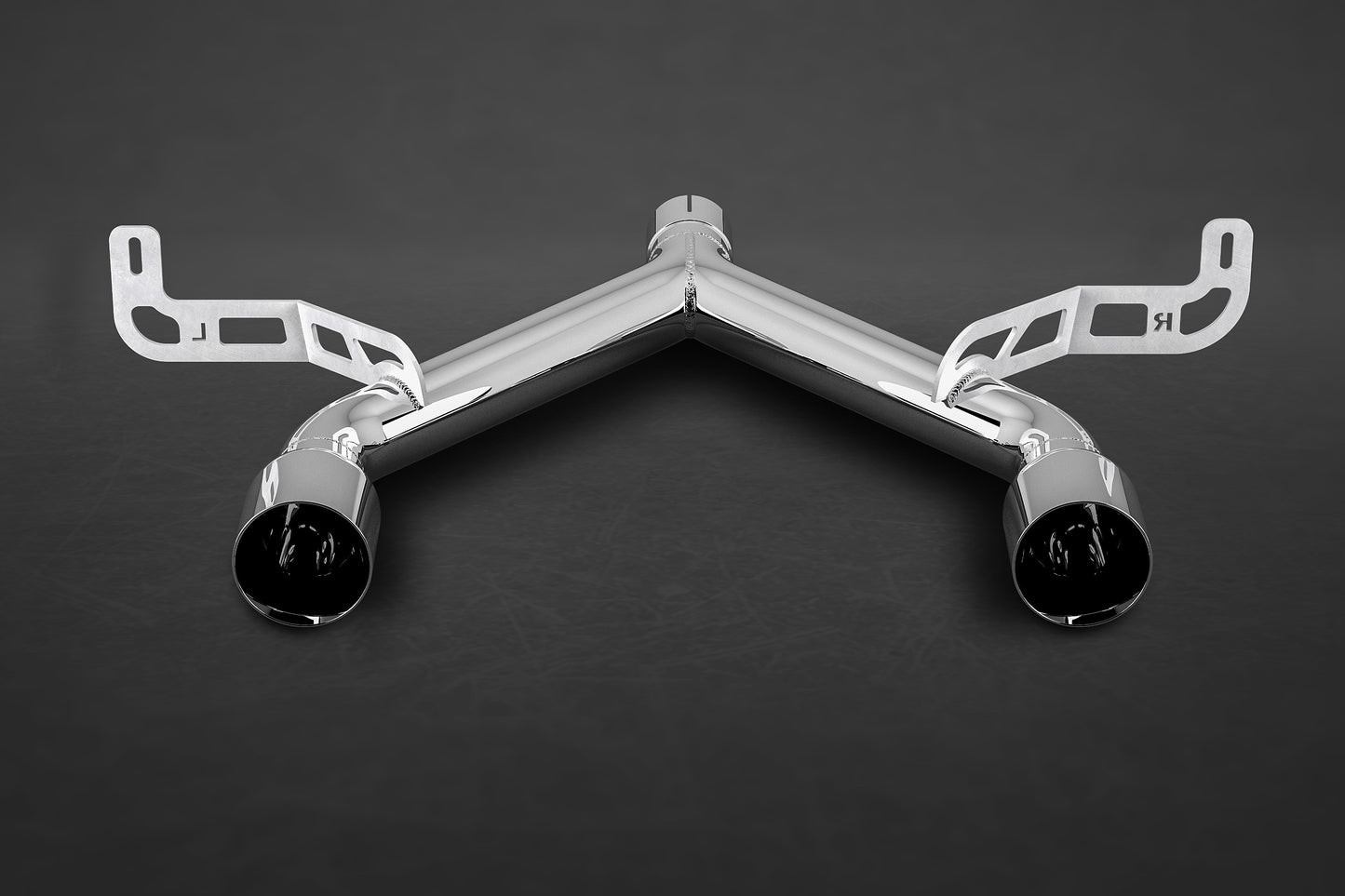 Capristo 10AR04010000 Alfa Romeo 4C Free Flow Exhaust with Carbon Diffuser 