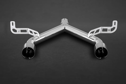 Capristo 10AR04010000 Alfa Romeo 4C Free Flow Exhaust with Carbon Diffuser 