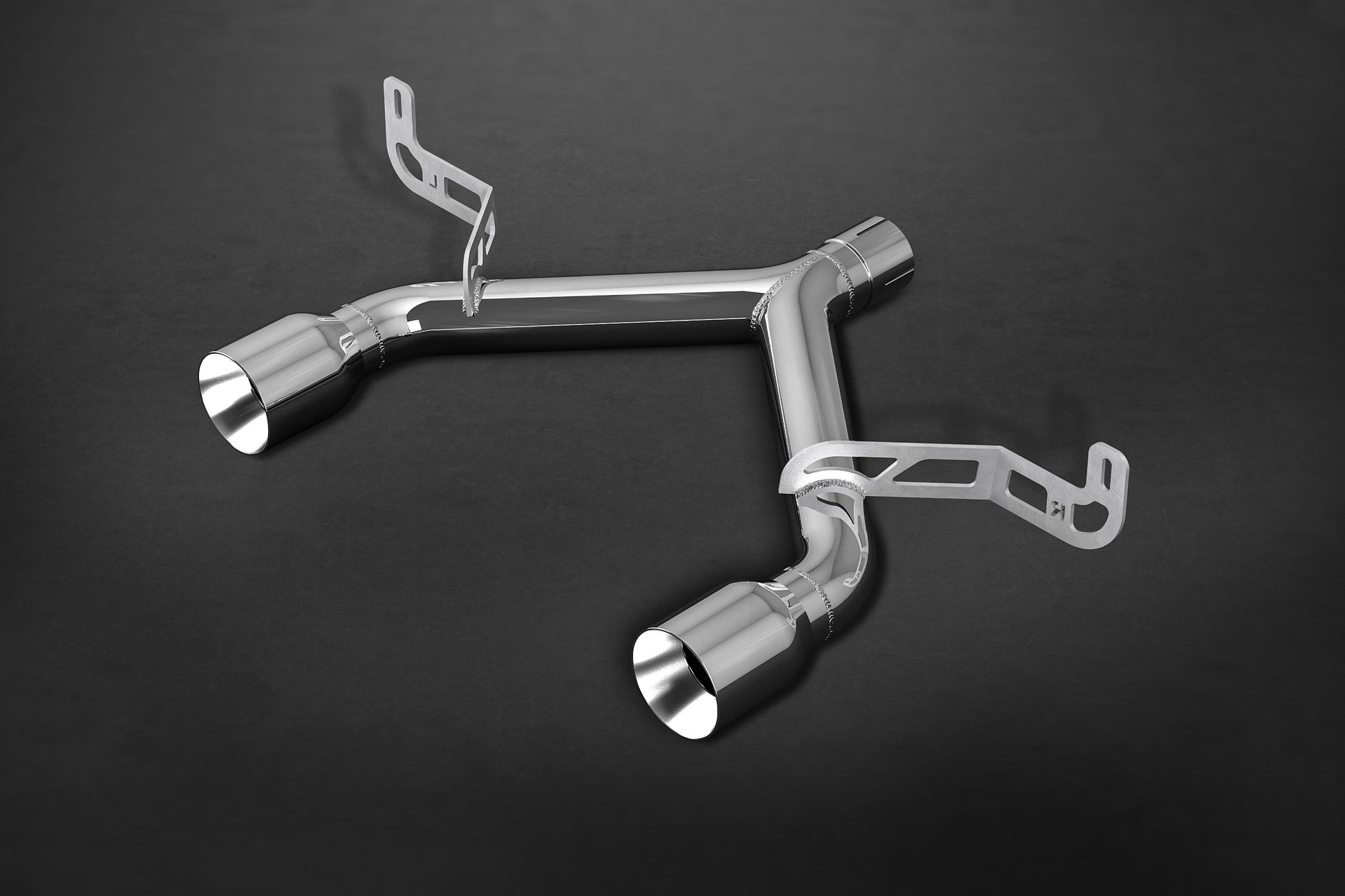 Capristo 10AR04010000 Alfa Romeo 4C Free Flow Exhaust with Carbon Diffuser 