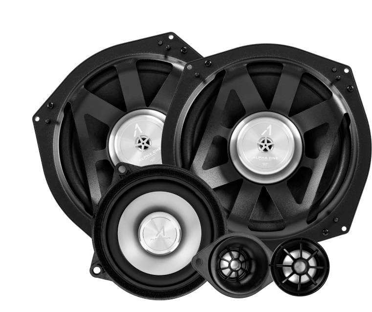 Alpha One by BimmerTech BMW MINI Front Speakers & Woofer Set