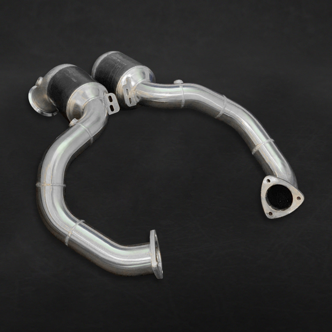 Capristo 02AM05003013 Aston Martin Vantage V12 (AE31) 250 Cell Sports Cat Downpipes (with Heat Blankets) 