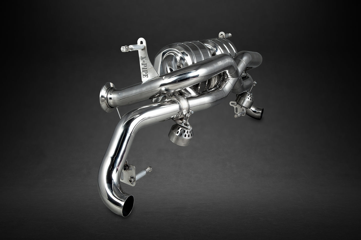 Capristo 02AU00803005 Audi R8 GT (V10 Facelift) X Pipe Exhaust (CES3) 