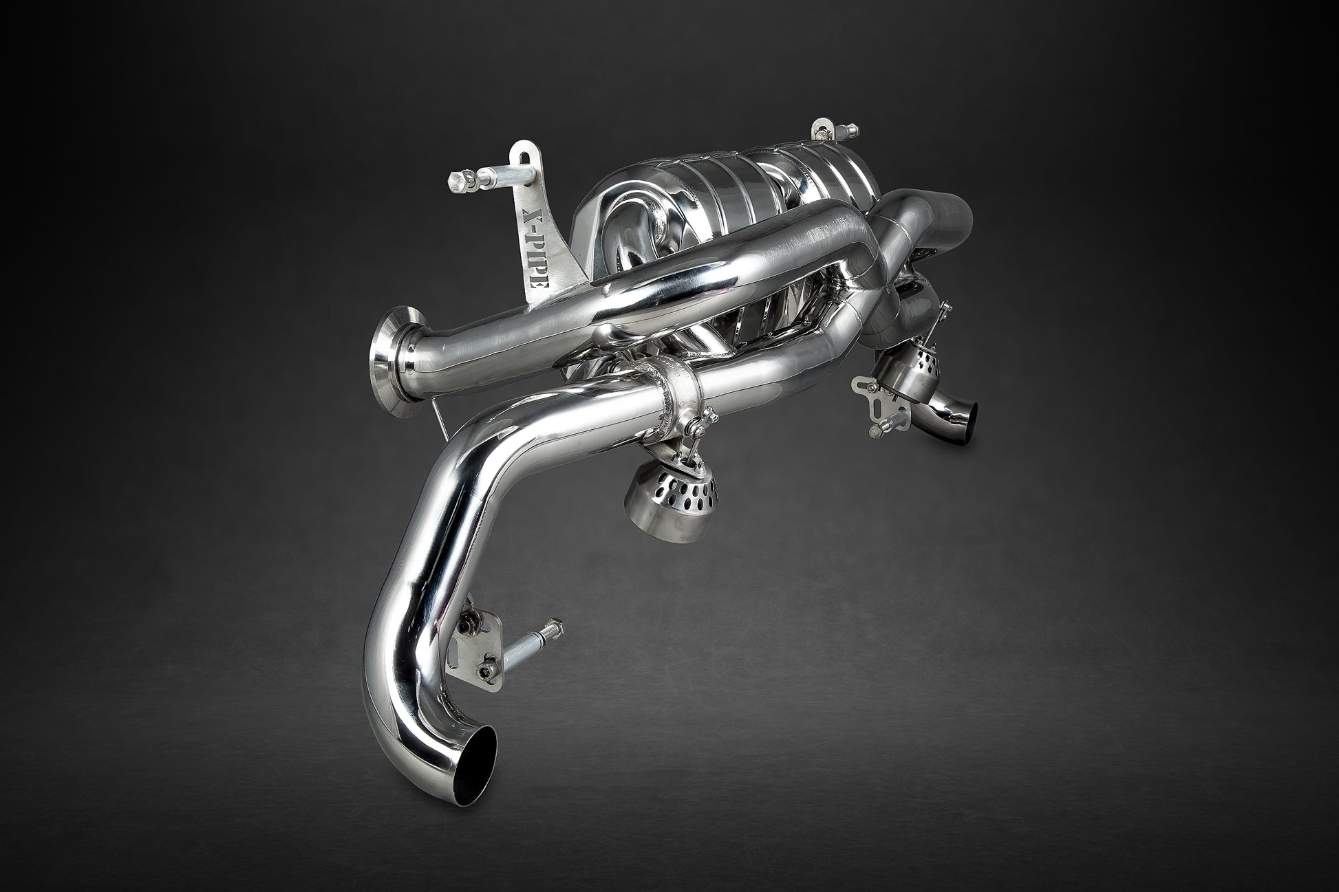 Capristo 02AU00803005 Audi R8 GT (V10 Facelift) X Pipe Exhaust (CES3) 