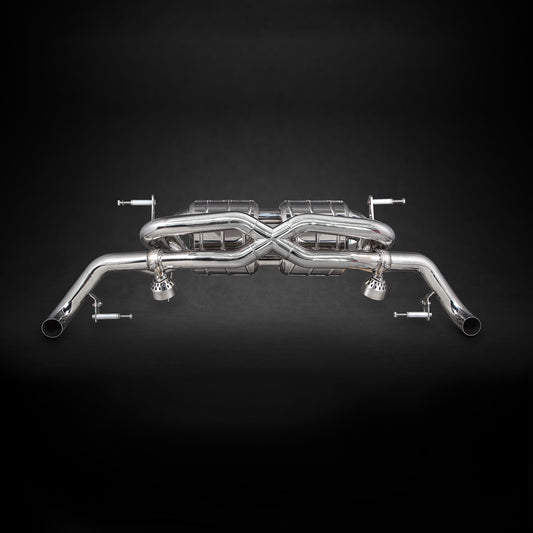 Capristo 02AU00803005 Audi R8 GT (V10 Facelift) X Pipe Exhaust (CES3) 