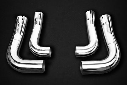 Capristo 02AU11903013 Audi RSQ8 Valved Exhaust with Middle Silencer Spare for OEM Tips (CES3) 