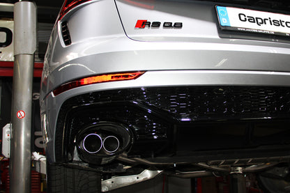 Capristo 02AU11903016 Audi RSQ8/SQ8 Valved Exhaust with Middle Silencer Spare for OEM Tips (OE Actuators) 