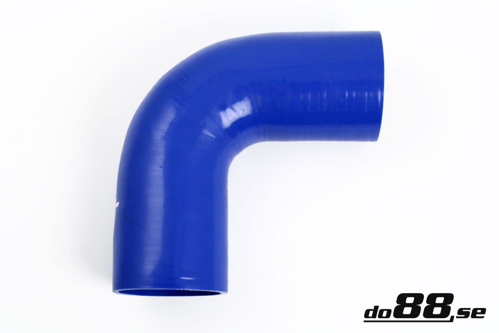 DO88 B90G95 Silicone Hose Blue 90 degree 3,75'' (95mm)
