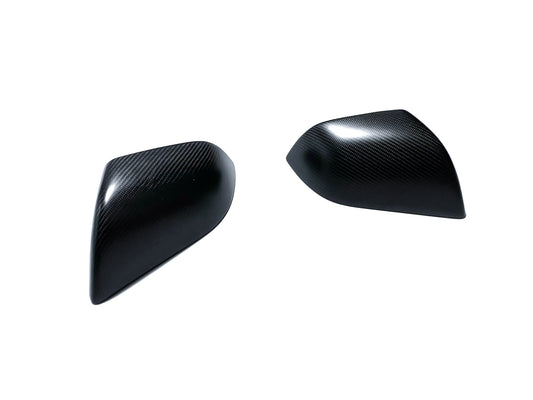 Basic Carbon Tesla Model 3 Matte Carbon Fibre Mirror Covers