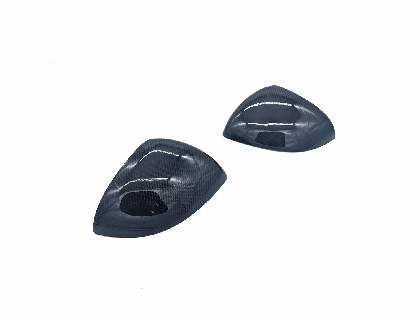 Basic Carbon Mercedes-Benz W206 W223 Dry Carbon Fibre Mirror Covers (Inc. C200, C300, S450 & S500)