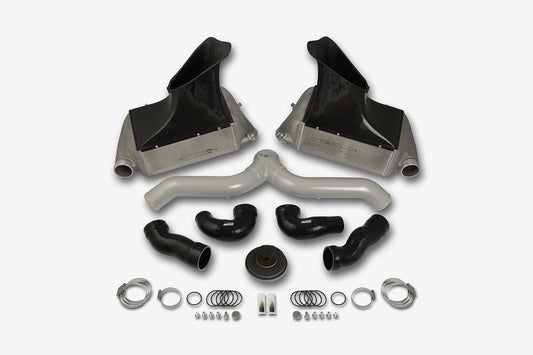 DO88 BIG-140SI BigPack Porsche 911 Turbo (997.1) Silver Pipe