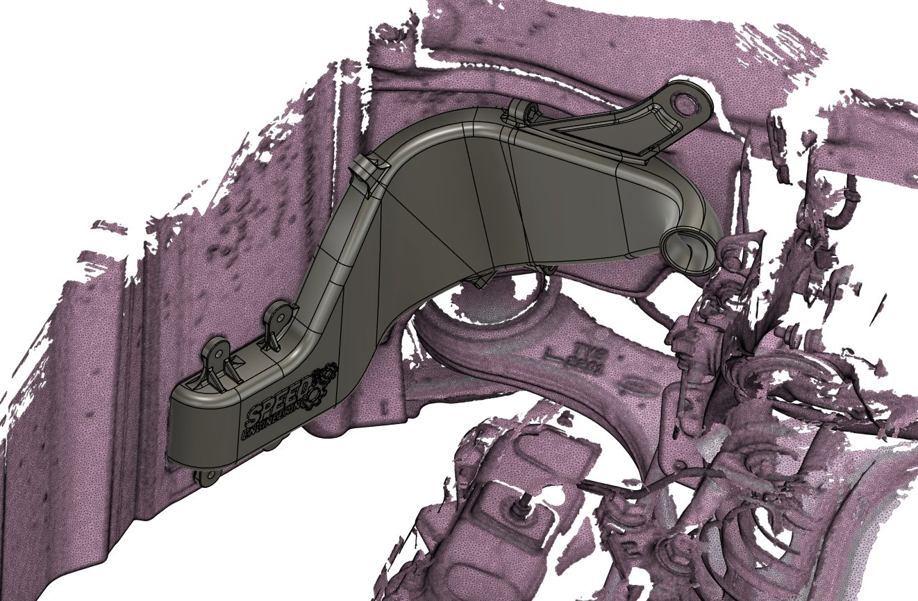 Speed Engineering 13974 Brake Cooling System Suitable For Civic Type R FK2, complete Set front Axle + rear Axle | ML Performance Car Parts