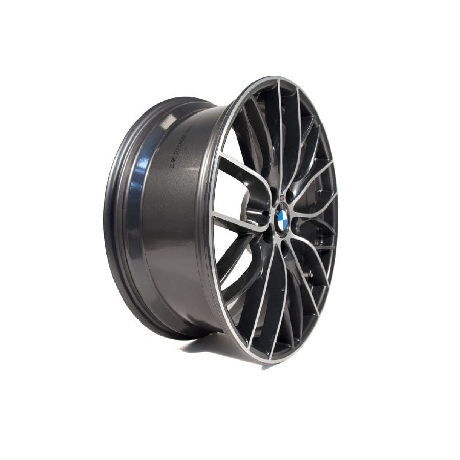 Genuine BMW 36116796264 F32 F30 F33 Gloss-Turned Light Alloy Rim 8JX20 ET:36 - Front (Inc. 328i, 430d & 318i) | ML Performance UK Car Parts