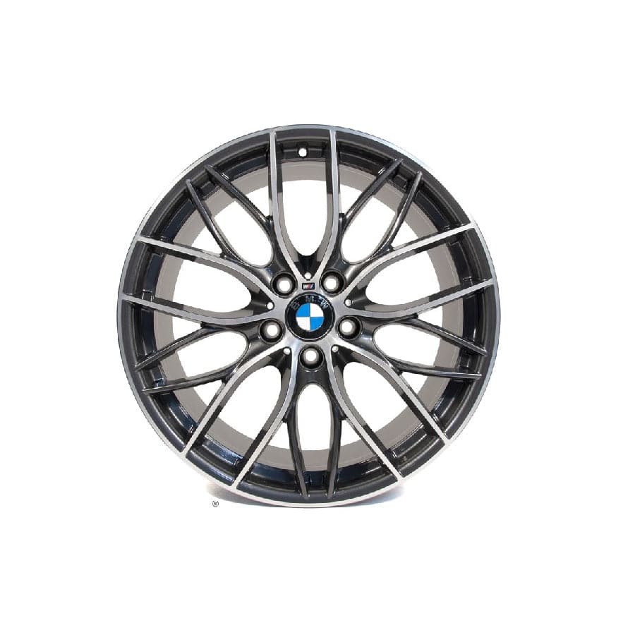 Genuine BMW 36116796264 F32 F30 F33 Gloss-Turned Light Alloy Rim 8JX20 ET:36 - Front (Inc. 328i, 430d & 318i) | ML Performance UK Car Parts