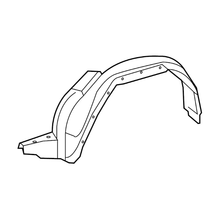 Genuine BMW 51718063032 Cover, Wheelhousing, Fr. Sec., Front Right