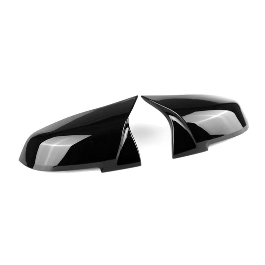 MHCB-MULTI-GB-MC001 BMW M Style Wing Mirror Replacement Covers In Gloss Black | ML Performance Car Parts