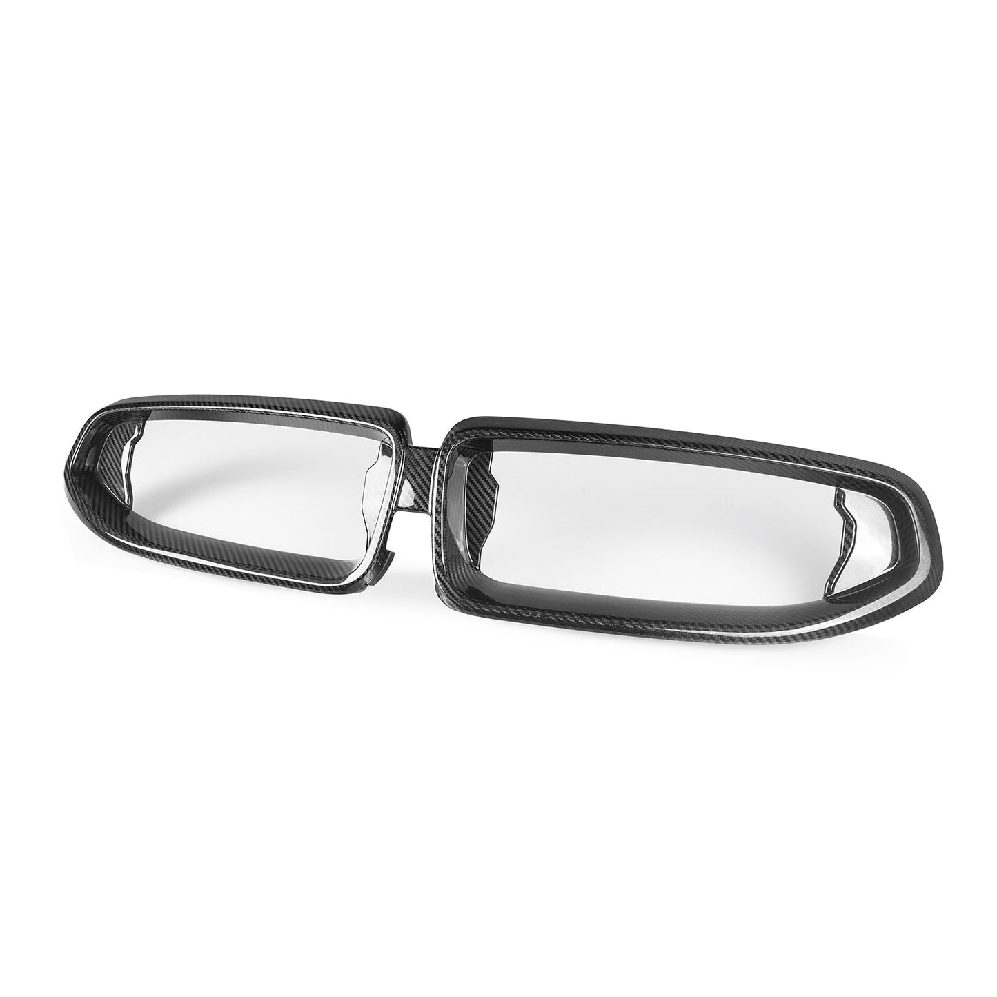 MHCP-G42-CF-FG001 BMW 2 Series Front Grille Surround In Gloss Pre Preg Carbon Fibre (G42 InC. M240I) | ML Performance Car Parts