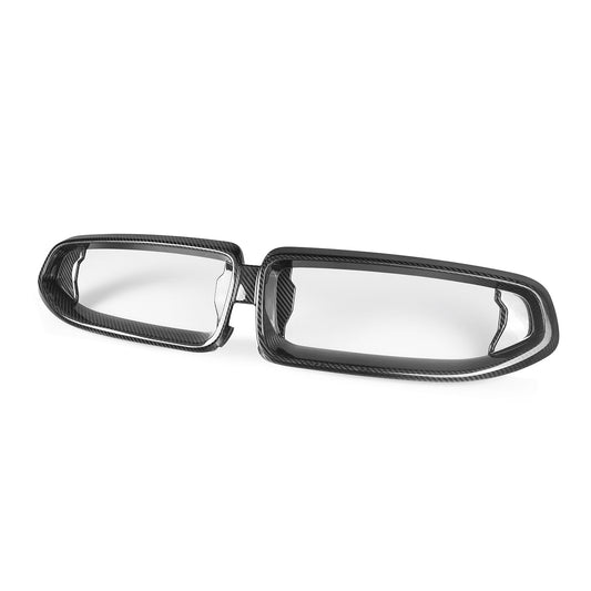 MHCP-G42-CF-FG001 BMW 2 Series Front Grille Surround In Gloss Pre Preg Carbon Fibre (G42 InC. M240I) | ML Performance Car Parts