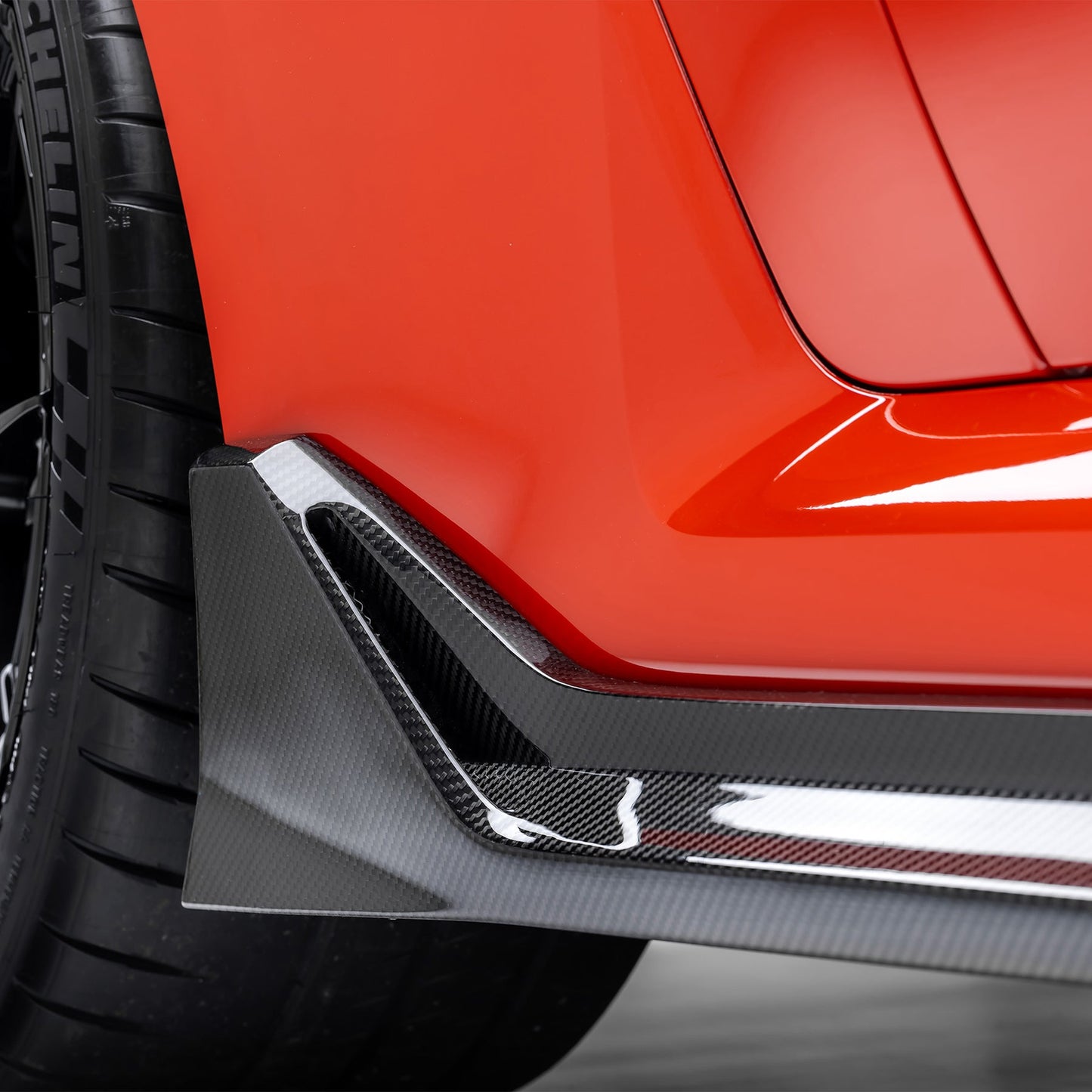 Vorsteiner BMV3293 BMW G8X M2 VRS Aero Vented Fenders with Side Skirts Carbon fiber PP 2X2 Glossy | ML Performance