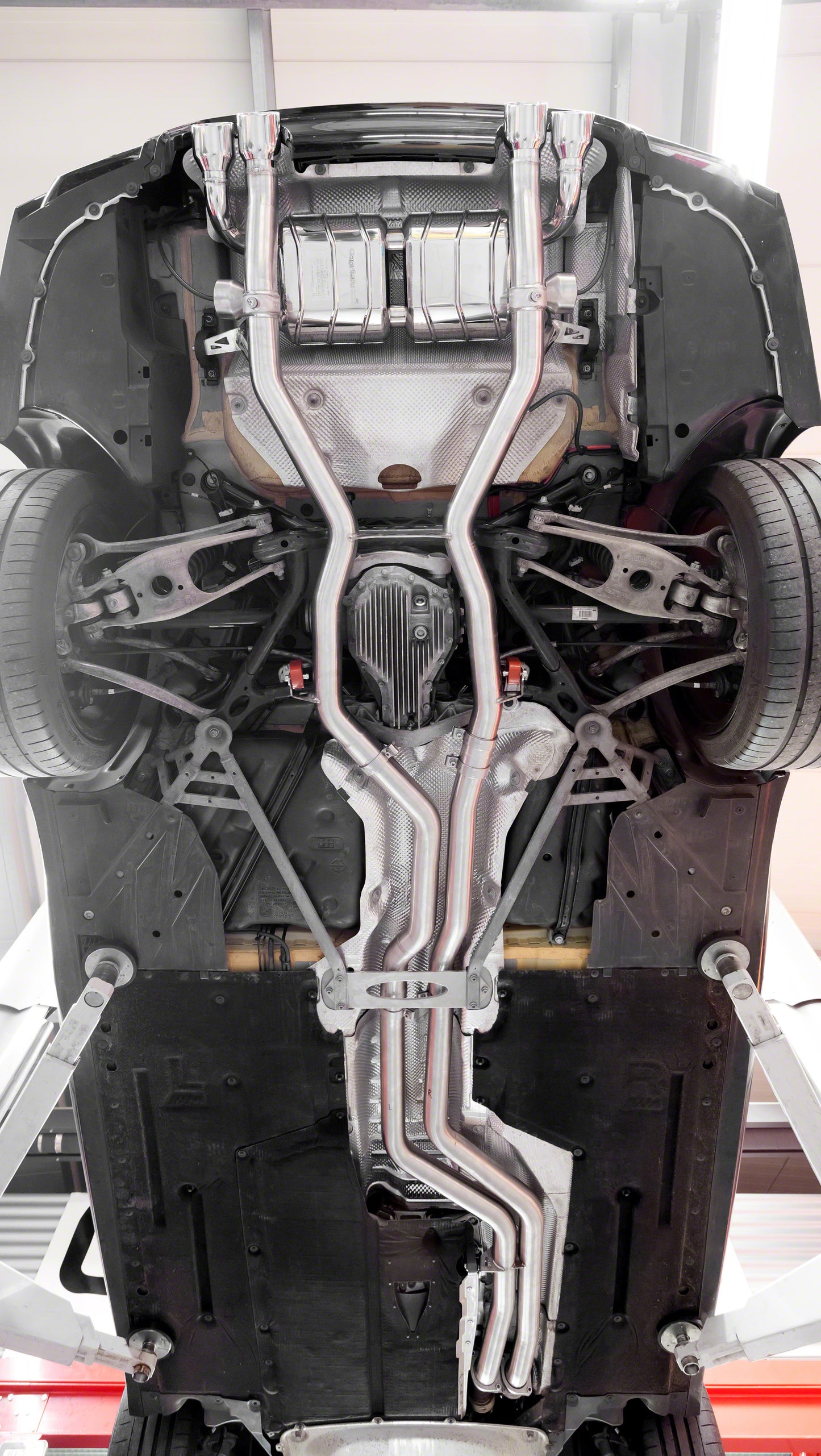 Capristo 02BM07403005 BMW M3/4 (F80/82/83) Valved Exhaust with Stainless Tips (CES3) 