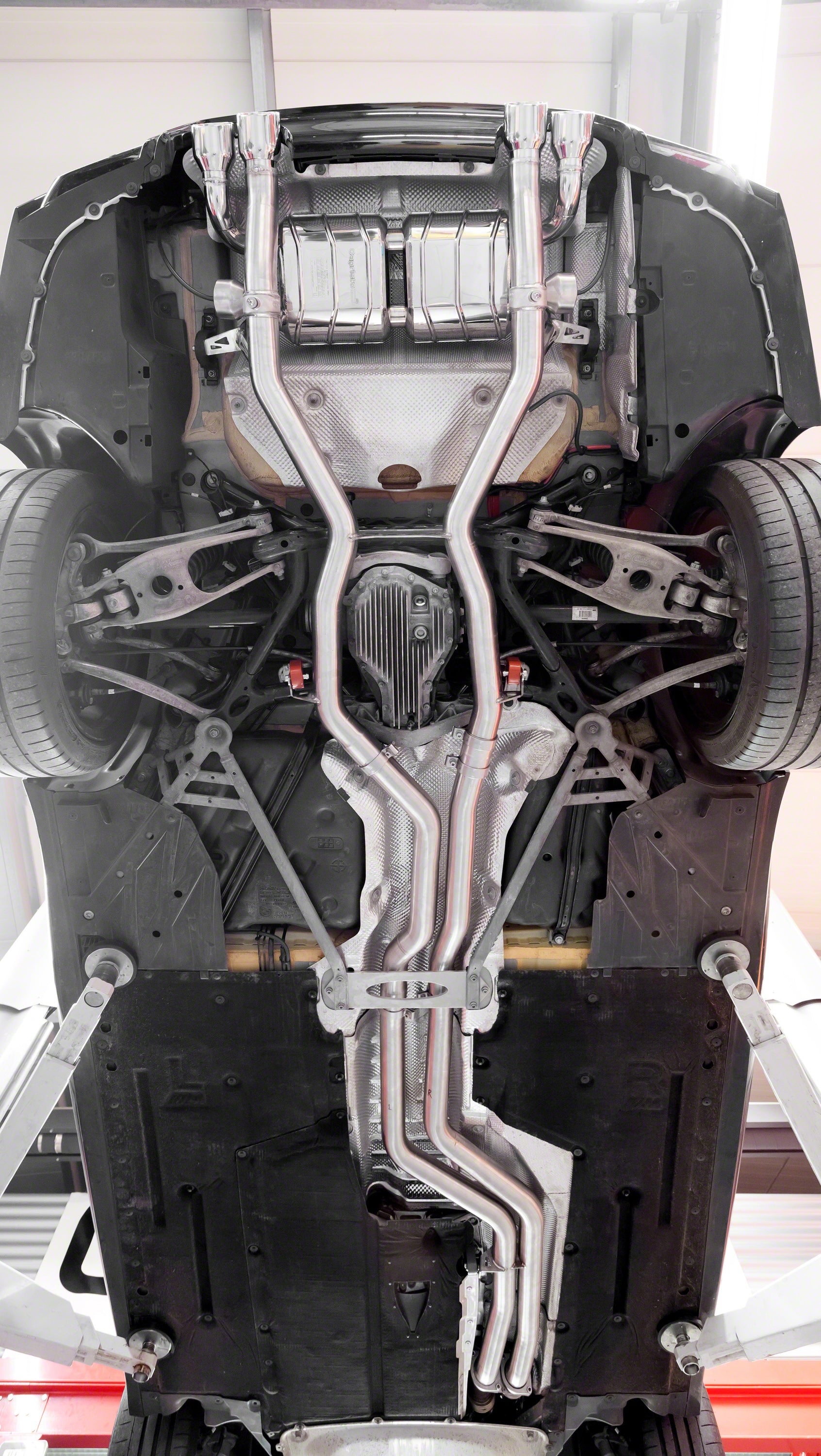 Capristo 02BM07403005 BMW M3/4 (F80/82/83) Valved Exhaust with Stainless Tips (CES3) 